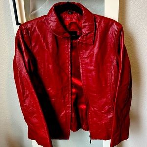 Red Leather Jacket